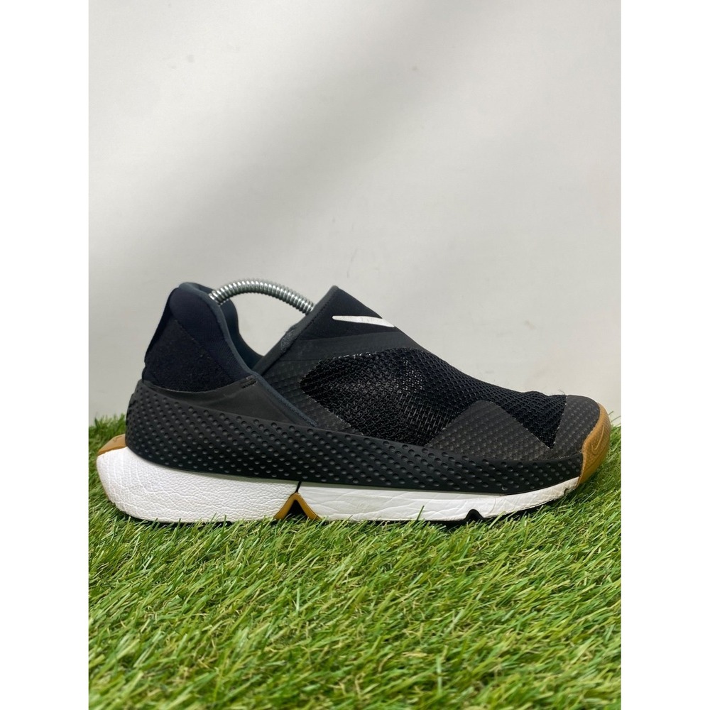 Nike Go Flyease Mens Sz 7 Black White Walking Sneakers Running Shoes CW5883-003
